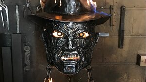 This Steel Freddy Krueger Fire-Pit Comes Straight From Hell