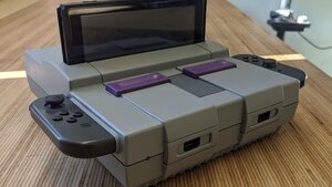 This Super Nintendo Console is Now an Awesome Nintendo Switch Dock