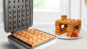 This Waffle Maker Creates LEGO Style Breakfast Building Bricks