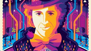 This WILLY WONKA AND THE CHOCOLATE FACTORY Poster Art is a Colorful Explosion of Pure Imagination