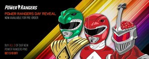Three New POWER RANGERS Pins from Lineage Studios Were Revealed for National POWER RANGERS Day