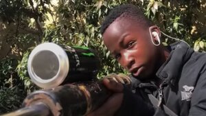 Three Nigerian Boys Awesomely Recreate Big Budget Movie Scenes with Low-Budget Items