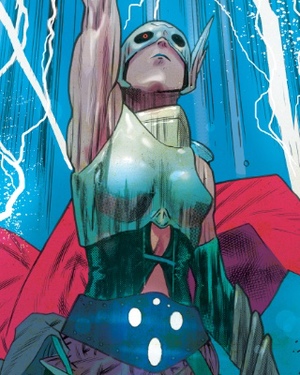 Thunderous THOR Variant Cover Art by James Harren