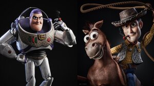 TOY STORY Fan Art Gives Woody and Buzz a More Rugged Look