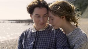 Trailer for AMMONITE a Seaside Love Story Starring Kate Winslet and Saoirse Ronan