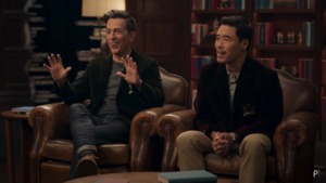 Trailer for Peacock Comedy Series TRUE STORY WITH ED AND RANDALL Starring Ed Helms and Randall Park