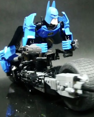 Trilogy of LEGO Technic Motorized Vehicles for Batman