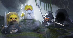 TUBBZ Reveals 4 More LORD OF THE RINGS Ducks to Adorn Your Bath