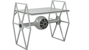 Turn Your Home Office Into A Shrine For The Empire With This TIE Fighter Desk!