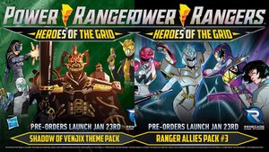 Two New Expansion Packs for POWER RANGERS: HEROES OF THE GRID Board Game Shown Off