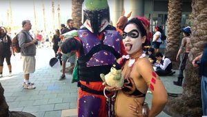 Tyrants of Cosplay: Jokerlorian & Harleia - A Star Wars/Batman Mashup