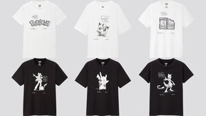 Uniqlo Teams Up with POKÉMON and Daniel Arsham for New T-Shirt Collection