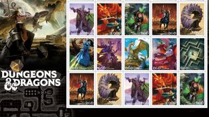 U.S. Postal Service Reveals New DUNGEONS & DRAGONS Stamps