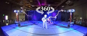 Video: Experience Arc Reactors in 360-Degree Rock Show