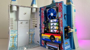 Vintage VOLTRON Castle of Lions Transformed Into an Awesome Gaming PC Case