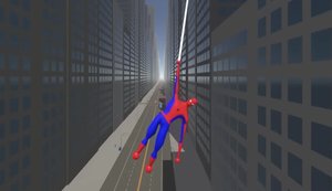 Watch an A.I. Spider-Man Learn How To Swing Through a City