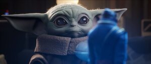 Watch Baby Yoda Talk to His Agent in 