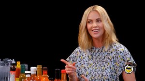 Watch Charlize Theron Eat Hot Wings And Start Swearing