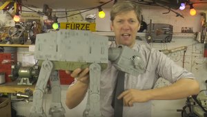 Watch Colin Furze Construct an AT-AT for Some Kid's Playhouse!