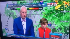 Watch: Disappointed GHOSTBUSTERS Kid Doesn't Want To Do A Weather Report