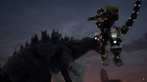 Watch Godzilla Fight the Dragonzord in the Latest SUPER POWER BEAT DOWN