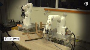 Watch How Quickly These Two Robots Learn To Construct An IKEA Chair