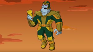 Watch Marvel Studios President Kevin Feige's Cameo in THE SIMPSONS as a Thanos-Like Character Named Chinnos