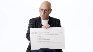 Watch Patrick Stewart Answer The Internet's Most Searched Questions About Him