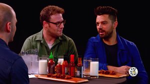 Watch Seth Rogen And Dominic Cooper Eat Spicy Wings And Talk PREACHER