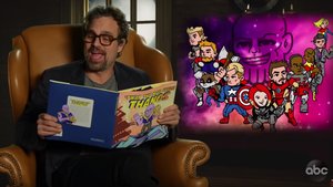 Watch The Cast of AVENGERS: ENDGAME Read a Thanos Children's Book