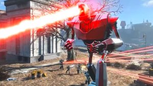 Watch THE IRON GIANT Go on a Rampage in FALLOUT 4