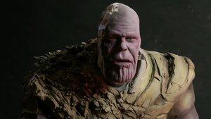 Watch This Thanos Sculpture Being Created Then Turned Into Dust in Time-Lapse Video