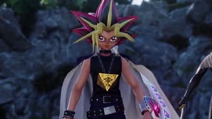 Watch Yugi Summon Dark Magician and Slifer the Sky Dragon in JUMP FORCE