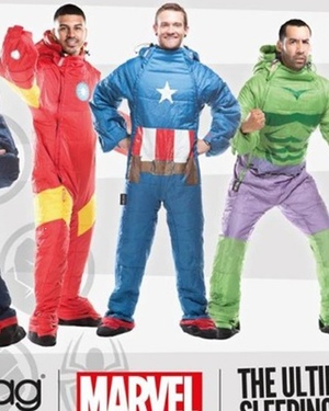 Wearable Marvel Superhero Sleeping Bags