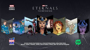 WEBTOON And Marvel Team Up To Bring You ETERNALS: THE 500 YEAR WAR