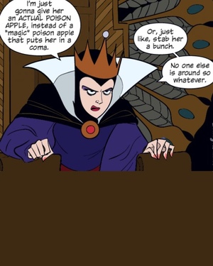 What If Disney Villains Were Actually Smart - Comic Art Set