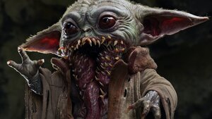 Yoda is Transformed Into a Hideous Monster in STAR WARS Fan Art