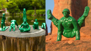 Yoga Joes: Toy Soldiers Find Inner Peace