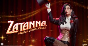 Zatanna Receives The Star Treatment With New Sideshow Collectible Figure