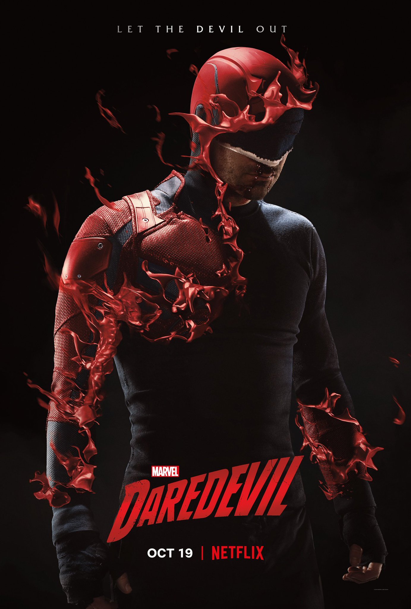 Image result for daredevil season 3 poster let the devil out